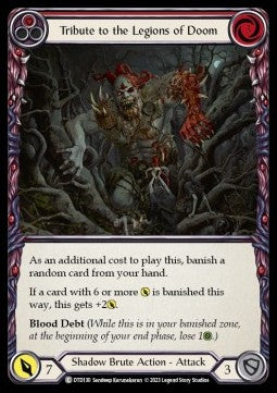 Tribute to the Legions of Doom (Red) (Regular) - Dusk till Dawn (Common) [DTD-130]
