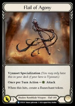 Flail of Agony (Regular) - Dusk till Dawn (Rare) [DTD-135]