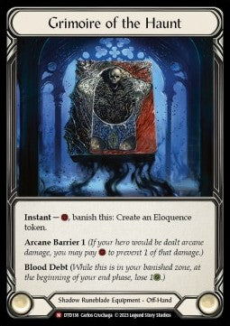 Grimoire of the Haunt (Cold Foil) - Dusk till Dawn (Majestic) [DTD-136]