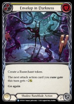 Envelop in Darkness (Yellow) (Regular) - Dusk till Dawn (Rare) [DTD-150]