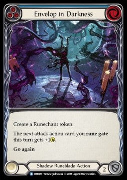 Envelop in Darkness (Blue) (Regular) - Dusk till Dawn (Rare) [DTD-151]