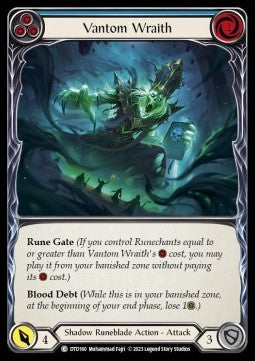 Vantom Wraith (Blue) (Regular) - Dusk till Dawn (Common) [DTD-160]