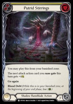 Putrid Stirrings (Yellow) (Regular) - Dusk till Dawn (Common) [DTD-162]