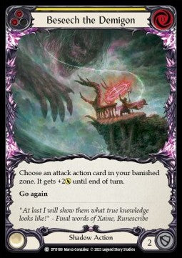 Beseech the Demigon (Yellow) (Regular) - Dusk till Dawn (Common) [DTD-188]