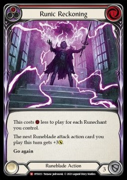 Runic Reckoning (Rainbow Foil) - Dusk till Dawn (Majestic) [DTD-213]