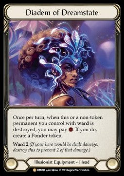 Diadem of Dreamstate (Extended Art Cold Foil) - Dusk till Dawn (Legendary) [DTD-217]