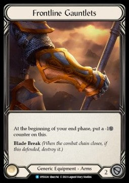 Frontline Gauntlets (Regular) - Dusk till Dawn (Rare) [DTD-224]