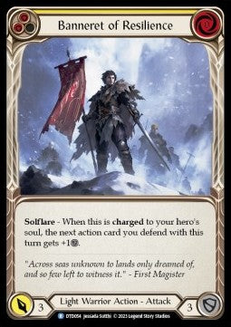 Banneret of Resilience (Rainbow Foil) - Dusk till Dawn (Rare) [DTD-054]