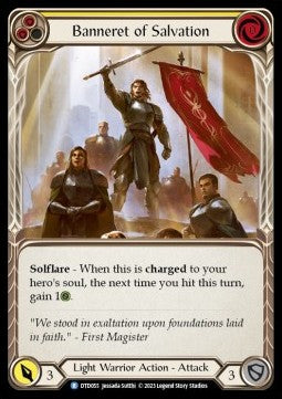 Banneret of Salvation (Rainbow Foil) - Dusk till Dawn (Rare) [DTD-055]