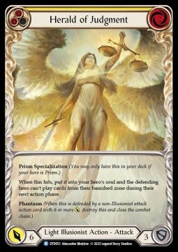 Herald of Judgment (Extended Art Regular) - Dusk till Dawn (Rare) [DTD-013]