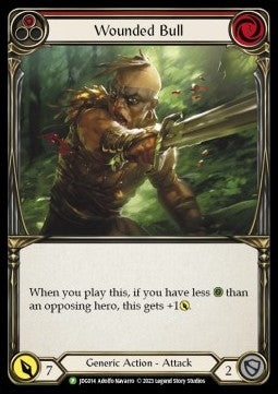 Wounded Bull (Red) (Cold Foil) - Judge Promos (Promo) [JDG-014]