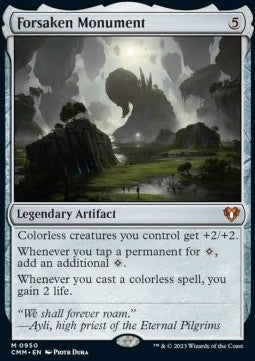 Forsaken Monument - Commander Masters: Extras (Mythic) [XCMM-950]
