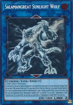 Salamangreat Sunlight Wolf - Legendary Duelists: Soulburning Volcano (Ghost Rare) [LD10-000]