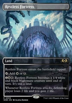 Restless Fortress - Wilds of Eldraine: Extras (Rare) [XWOE-305]