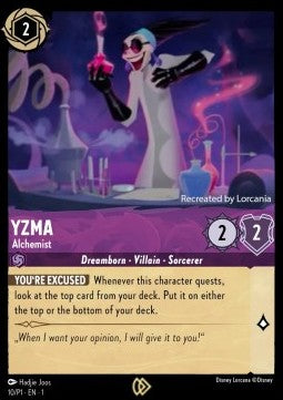 Yzma - Alchemist - Promos Year 1 (Promo) [PR1-10]