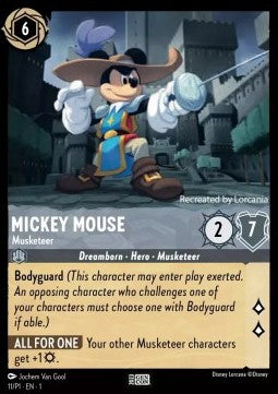 Mickey Mouse - Musketeer - Promos Year 1 (Promo) [PR1-11]