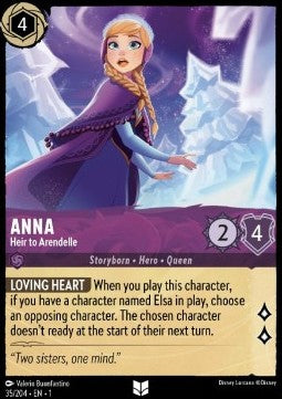 Anna - Heir to Arendelle - The First Chapter (Uncommon) [1TFC-35]