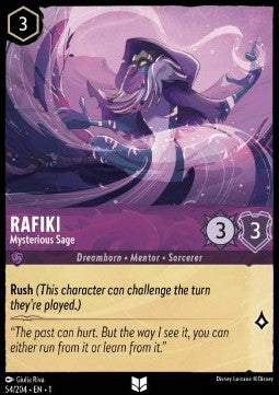 Rafiki - Mysterious Sage - The First Chapter (Uncommon) [1TFC-54]