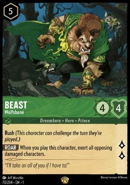 Beast - Wolfsbane - The First Chapter (Legendary) [1TFC-70]