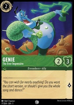 Genie - The Ever Impressive - The First Chapter (Common) [1TFC-77]