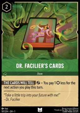 Dr. Facilier's Cards - The First Chapter (Uncommon) [1TFC-101]