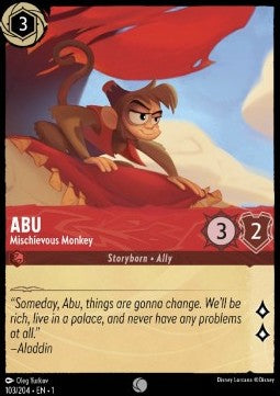 Abu - Mischievous Monkey - The First Chapter (Common) [1TFC-103]