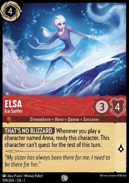 Elsa - Ice Surfer - The First Chapter (Common) [1TFC-109]