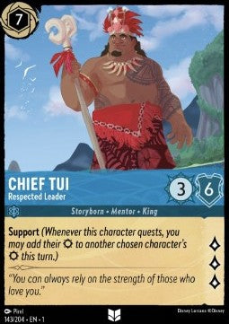 Chief Tui - Respected Leader - The First Chapter (Uncommon) [1TFC-143]