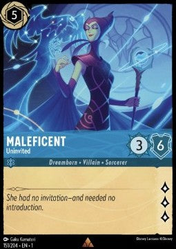 Maleficent - Uninvited - The First Chapter (Rare) [1TFC-151]