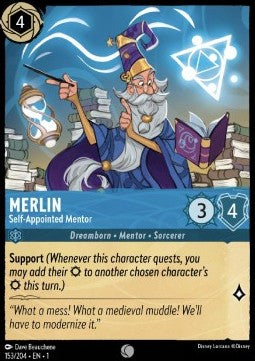 Merlin - Self-Appointed Mentor - The First Chapter (Common) [1TFC-153]