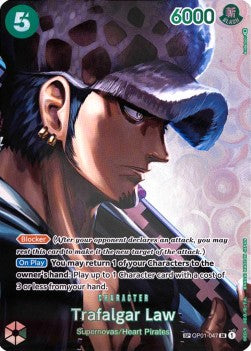 Trafalgar Law (OP01-047) - Kingdoms of Intrigue (Special Rare) [OP04-OP01-047]