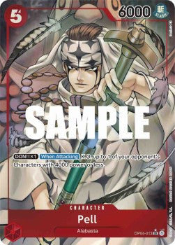 Pell (OP04-013) (V.2) - Kingdoms of Intrigue (Alternate Art) [OP04-013]