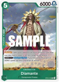 Diamante (OP04-028) (V.1) - Kingdoms of Intrigue (Rare) [OP04-028]