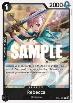 Rebecca (OP04-092) - Kingdoms of Intrigue (Rare) [OP04-092]