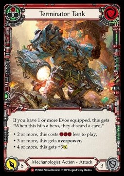 Terminator Tank (Rainbow Foil) - Bright Lights (Majestic) [EVO-055]