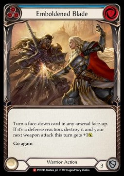Emboldened Blade (Rainbow Foil) - Bright Lights (Majestic) [EVO-240]