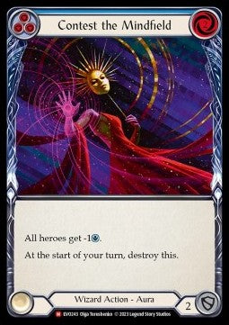 Contest the Mindfield (Rainbow Foil) - Bright Lights (Majestic) [EVO-243]