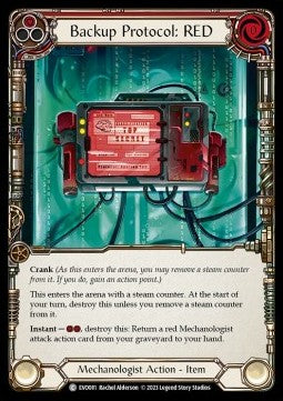 Backup Protocol: RED (Regular) - Bright Lights (Common) [EVO-081]