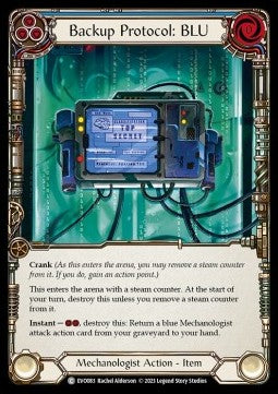 Backup Protocol: BLU (Regular) - Bright Lights (Common) [EVO-083]