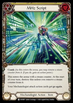 MHz Script (Regular) - Bright Lights (Common) [EVO-097]