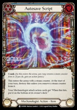 Autosave Script (Rainbow Foil) - Bright Lights (Common) [EVO-098]