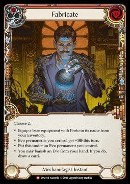 Fabricate (Rainbow Foil) - Bright Lights (Majestic) [EVO-146]