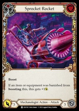 Sprocket Rocket (Red) (Rainbow Foil) - Bright Lights (Common) [EVO-192]