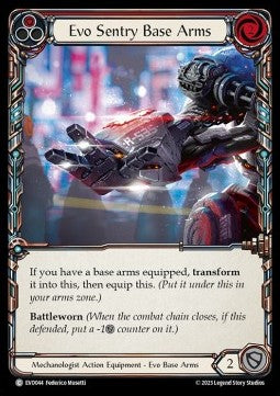 Evo Sentry Base Arms (Cold Foil) - Bright Lights (Common) [EVO-044]