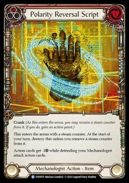 Polarity Reversal Script (Rainbow Foil) - Bright Lights (Rare) [EVO-078]
