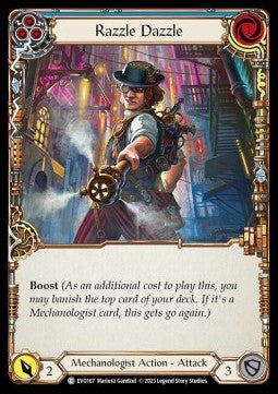 Razzle Dazzle (Blue) (Rainbow Foil) - Bright Lights (Common) [EVO-167]