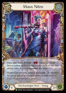 Maxx Nitro (Rainbow Foil) - Hero Promos (Promo) [HER-098]