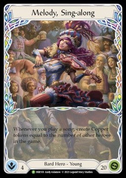 Melody, Sing-along (Cold Foil) - Hero Promos (Promo) [HER-103]