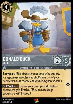 Donald Duck - Musketeer - Promos Year 1 (Promo) [PR1-13]