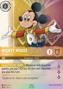 Mickey Mouse - Friendly Face - Promos Year 1 (Promo) [PR1-18]
